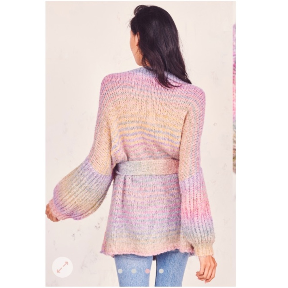 RARE Loveshackfancy Ombré Cardigan Sweater - Picture 5 of 16